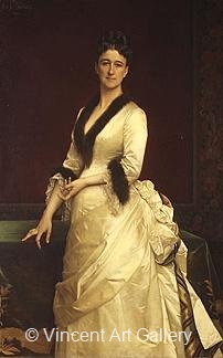 Catharine Lorilland Wolfe by Alexandre  Cabanel