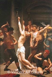 The Flagellation of Christ by W.A.  Bouguereau