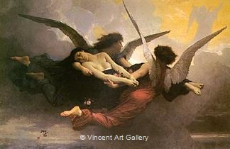 A Soul brought to Heaven by W.A.  Bouguereau