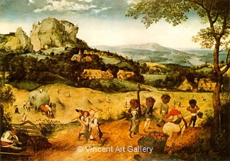 The Harvest of the Hay by Pieter  Bruegel the Elder