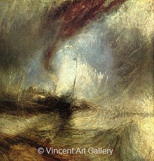 Snowstorm by Joseph M.W.  Turner
