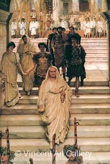 The Triumph of Titus by Lawrence  Alma-Tadema