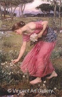 Narcissus by J.W.  Waterhouse