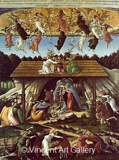 Mystical Nativity by Sandro  Botticelli
