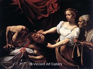 Judith Beheading Holofernes by Michelangelo M. de Caravaggio