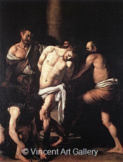 Flagellation by Michelangelo M. de Caravaggio