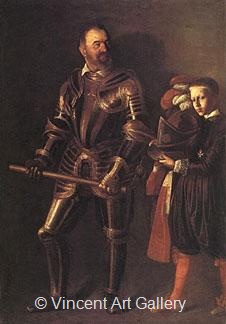 Portrait of Alof de Wignacourt by Michelangelo M. de Caravaggio