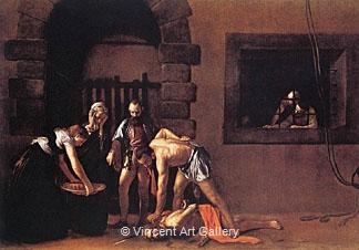 Beheading of St. John the Baptist by Michelangelo M. de Caravaggio