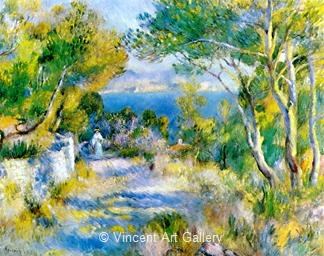 L'Estaque by Pierre-Auguste  Renoir