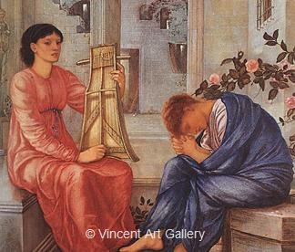 The Lament by Sir Edward  Burne-Jones