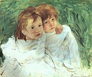 The Sisters by Mary  Cassatt