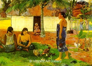 Why are you Angry? (No the Aha Oe Riri?) by Paul  Gauguin