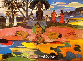 Day of the Gods by Paul  Gauguin