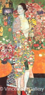 The Dancer by Gustav  Klimt