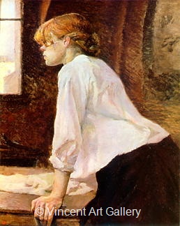 La Blanchisseuse by Henri de Toulouse-Lautrec
