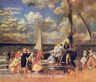 Return of a Boating Party by Pierre-Auguste  Renoir