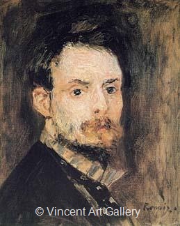 Self-Portrait by Pierre-Auguste  Renoir