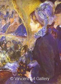 The Debut by Pierre-Auguste  Renoir