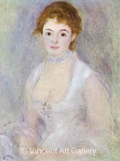 Madame Henriot by Pierre-Auguste  Renoir