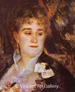 Portrait of Madame Georges Charpentier by Pierre-Auguste  Renoir