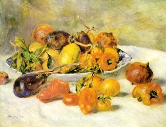 Fruits from the Midi by Pierre-Auguste  Renoir
