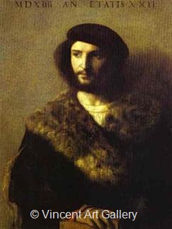 Portrait of a Man by Tiziano  Vecellio