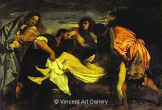 Entombment of Christ by Tiziano  Vecellio