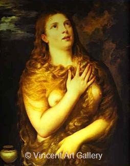 St. Mary Magdalene by Tiziano  Vecellio