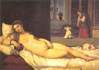 Venus from Urbino by Tiziano  Vecellio