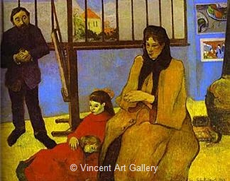 The Schuffenecker Family by Paul  Gauguin