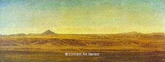On the Plains by Albert  Bierstadt
