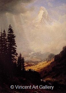 The Matterhorn by Albert  Bierstadt
