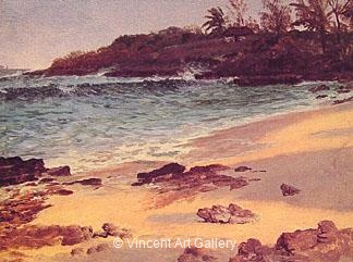 Bahama Cove by Albert  Bierstadt