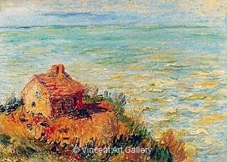 The Custom's House, Afternoon Effect by Claude  Monet