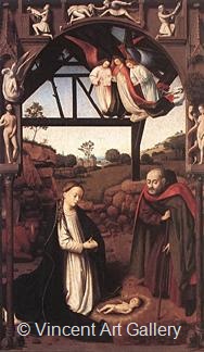 Nativity by Petrus  Christus