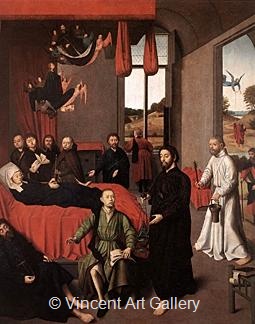Death of the Virgin by Petrus  Christus