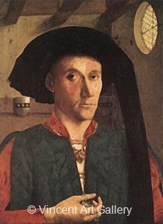 Portrait of Edward Grimston by Petrus  Christus
