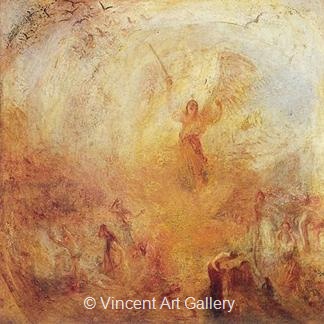 The Angel standing in the Sun by Joseph M.W.  Turner
