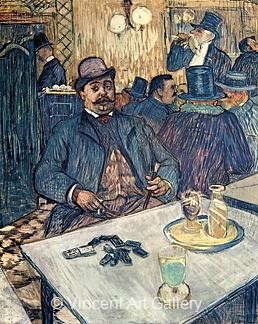 Portrait of Monsieur Boileau by Henri de Toulouse-Lautrec