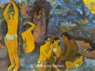 Where Do We Come From?Who are We?Where are We Going by Paul  Gauguin