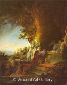 Christ appears to Maria Magdalena by Rembrandt van Rijn