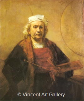 Rembrandt van Rijn by Rembrandt van Rijn