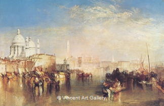Venice from th Canale della Giudecca by Joseph M.W.  Turner