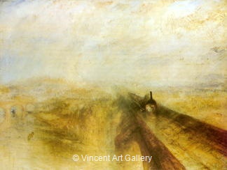 Rain, Steam and Speed by Joseph M.W.  Turner