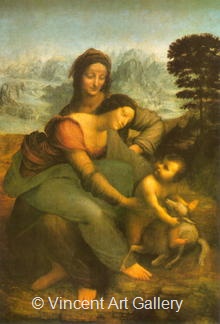 Anna III by Leonardo da Vinci