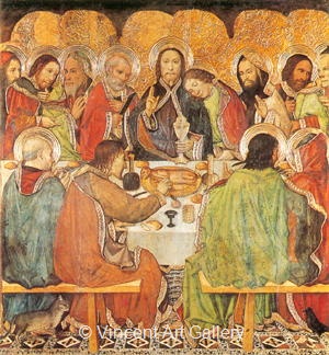 The Last Supper by Jaime  Huguet