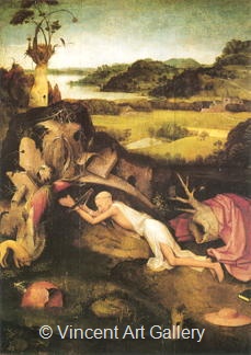 St. Hieronymus by Jeroen  Bosch