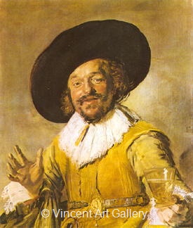 The Cheerful Drinker by Frans  Hals