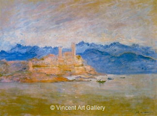 The Fort Antibes by Claude  Monet