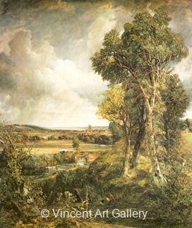 Vale of Dedham by John  Constable
